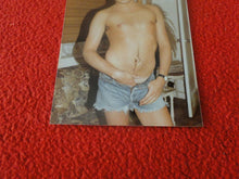 Load image into Gallery viewer, Vintage 18 Year Old + Gay Interest Chippendale Muscle Semi Nude Male Photo A67