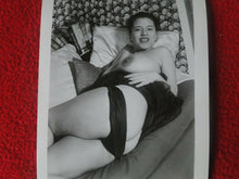 Load image into Gallery viewer, Vintage Erotic Sexy Adult Semi Nude Woman Photo Large Breasts A81z