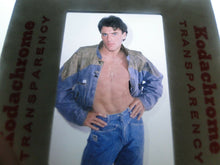 Load image into Gallery viewer, VINTAGE 35MM SLIDE MALE GAY INTEREST BEEFCAKE MUSCLE SEMI NUDE HOT BUFF A96