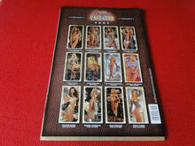 Load image into Gallery viewer, Vintage Large Semi-Nude Pinup Wall Calendar Playboy Lingerie 17 x 12 Inches 2002