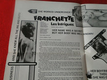 Load image into Gallery viewer, Vintage Erotic Movie Poster Franchete Les Intrigues 17 x 11 G54