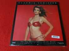 Load image into Gallery viewer, Vintage Large Semi-Nude Pinup Wall Calendar Claudia Schiffer 1996 SEALED 12x12 B