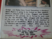 Load image into Gallery viewer, Vintage Adult Erotic Gay Interest VHS Tape BDSM Street Trash Videos Pig Master