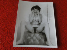 Load image into Gallery viewer, Vintage Erotic Sexy Adult Nude Woman Hairy Pussy Amateur Photo TT