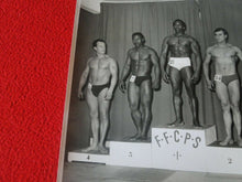 Load image into Gallery viewer, Vintage Gay Interest Bodybuilding Photo by Studio Arax Lucien Bacquemane