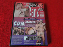 Load image into Gallery viewer, Vintage Adult All Male Gay DVD Rated XXX Rank Armpit Sex Cum Brothers