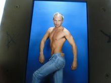 Load image into Gallery viewer, VINTAGE 35MM SLIDE MALE GAY INTEREST BEEFCAKE MUSCLE SEMI NUDE HOT BUFF A83