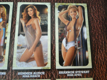 Load image into Gallery viewer, Vintage Large Semi-Nude Pinup Wall Calendar Playboy Lingerie 17 x 12 Inches 2002