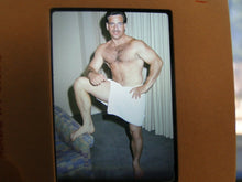 Load image into Gallery viewer, VINTAGE 35MM SLIDE MALE GAY INTEREST BEEFCAKE MUSCLE SEMI NUDE HOT BUFF FO9