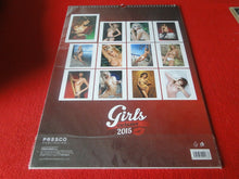 Load image into Gallery viewer, Vintage Semi-Nude Pinup Wall Calendar Girls Exclusive 2015 18 x 13 SEALED NOS P