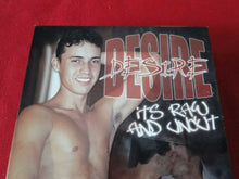 Load image into Gallery viewer, Vintage Adult Erotic Gay Interest VHS Tape 18 Year Old + Desire Desire Lugass G