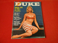 Load image into Gallery viewer, Vintage 18 Year Old + Sexy Erotic Adult Men's Magazine Duke April 1967 H