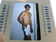 Load image into Gallery viewer, + VINTAGE 35MM SLIDE MALE GAY INTEREST BEEFCAKE MUSCLE SEMI NUDE HOT BUFF B35