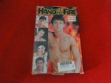 Load image into Gallery viewer, Vintage Adult Erotic Gay Interest VHS Tape Hand in the Fire E