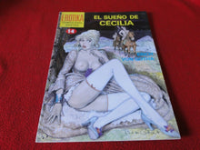 Load image into Gallery viewer, Vintage 18 Y.O. + Erotic Sexy Men's Book/Graphic Novel El Sueno De Cecilia G54