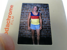 Load image into Gallery viewer, + VINTAGE 35MM SLIDE MALE GAY INTEREST BEEFCAKE MUSCLE SEMI NUDE HOT BUFF B34