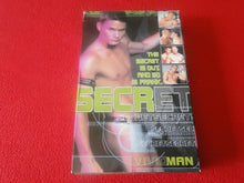 Load image into Gallery viewer, Vintage Adult Erotic Gay Interest VHS Tape Secret Bruce Hill B