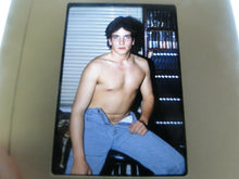 Load image into Gallery viewer, VINTAGE 35MM SLIDE MALE GAY INTEREST BEEFCAKE MUSCLE SEMI NUDE HOT BUFF A91