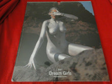 Load image into Gallery viewer, Vintage Semi-Nude Pinup Wall Calendar 2001 Dream Girls SEALED 19 x 16 Inches   G