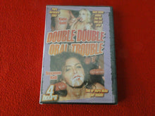 Load image into Gallery viewer, Vintage Erotic Sexy Adult DVD Rated XXX Double Double Oral Trouble SEALED 27