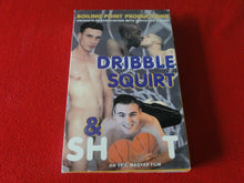 Load image into Gallery viewer, Vintage Adult Erotic Gay Interest VHS Tape Dribble, Squirt & Shoot Eric Magyar J