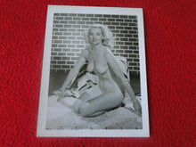 Load image into Gallery viewer, Vintage Nude Erotic Sexy Adult Woman Pinup Silver Gelatin Photo B63
