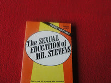 Load image into Gallery viewer, Vintage Sexy Erotic Adult Paperback Book The Sexual Education Of Mr. Stevens 5