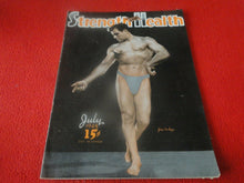 Load image into Gallery viewer, STRENGTH AND HEALTH Bodybuilding Muscle Magazine Gay Interest July 1945 G43