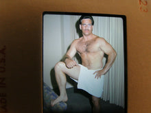 Load image into Gallery viewer, VINTAGE 35MM SLIDE MALE GAY INTEREST BEEFCAKE MUSCLE SEMI NUDE HOT BUFF FO@