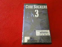 Load image into Gallery viewer, Vintage Adult Erotic Gay Interest VHS Tape Cum Suckers 3