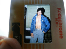 Load image into Gallery viewer, + VINTAGE 35MM SLIDE MALE GAY INTEREST BEEFCAKE MUSCLE SEMI NUDE HOT BUFF B30