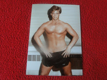 Load image into Gallery viewer, Vintage 18 Year Old + Gay Interest Chippendale Hot Semi Nude Male Photo B1