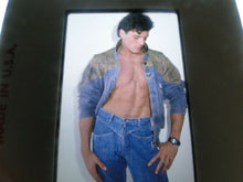 Load image into Gallery viewer, VINTAGE 35MM SLIDE MALE GAY INTEREST BEEFCAKE MUSCLE SEMI NUDE HOT BUFF A96