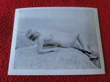 Load image into Gallery viewer, Vintage Nude Erotic Pinup Silver Gelatin Photo Virginia Bell A763