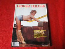 Load image into Gallery viewer, Vintage Nude Erotic Sexy Adult Magazine Tender Teasers 1985 P80