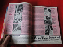 Load image into Gallery viewer, Vintage Nude Erotic Sexy Adult Magazine Adam Film World Guide 1988 Directory Adult Films P80