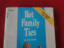 Load image into Gallery viewer, Vintage 18 YO+ Sexy Erotic Adult Paperback Book/ Novel Hot Family Ties G1