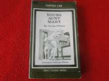 Load image into Gallery viewer, Vintage 18 YO+ Sexy Erotic Adult Paperback Book/ Novel Liverpool Library Young Aunt Mary G1