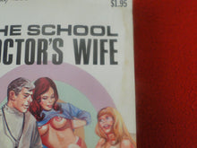 Load image into Gallery viewer, Vintage 18 YO+ Sexy Erotic Adult Paperback Book/ Novel School Doctor's Wife G1