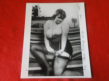 Load image into Gallery viewer, Vintage Nude Woman Big Tits Hairy Pussy Silver Gelatin Photo 8 x 10 P81h