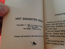 Load image into Gallery viewer, Vintage 18 YO+ Sexy Erotic Adult Paperback Book/ Novel Hot Daughter Debbie G1