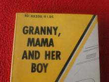 Load image into Gallery viewer, Vintage 18 YO+ Sexy Erotic Adult Paperback Book/ Novel Granny, Mama and Her Boy G1