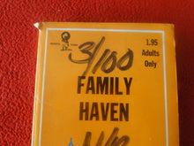 Load image into Gallery viewer, Vintage 18 YO+ Sexy Erotic Adult Paperback Book/ Novel Family Haven G1