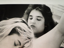 Load image into Gallery viewer, Vintage Nude Woman Shaved Pussy Silver Gelatin Lesbian Cunnilingus Photo P81x