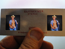 Load image into Gallery viewer, Vintage Adult Erotic 3D Stereoview Nude Hot Hung Gay Man Slide CQ3