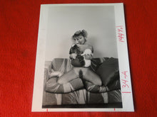 Load image into Gallery viewer, Vintage Nude Woman Hairy Pussy Silver Gelatin Photo AZe
