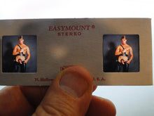 Load image into Gallery viewer, Vintage Adult Erotic 3D Stereoview Nude Hot Hung Gay Man Slide CQ5