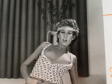 Load image into Gallery viewer, Vintage Nude Woman Hairy Pussy Silver Gelatin Photo AZh