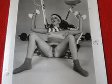 Load image into Gallery viewer, Vintage Nude Woman Hairy Pussy Silver Gelatin Photo AZs