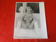 Load image into Gallery viewer, Vintage Nude Woman Big Tits Hairy Pussy Silver Gelatin 8 x 10 Photo AY